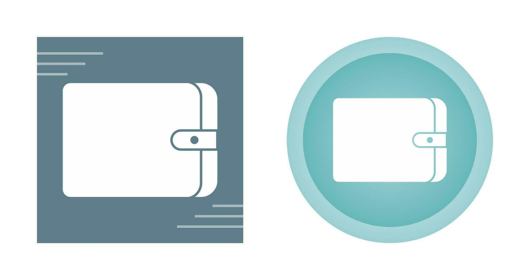 portemonnee vector pictogram