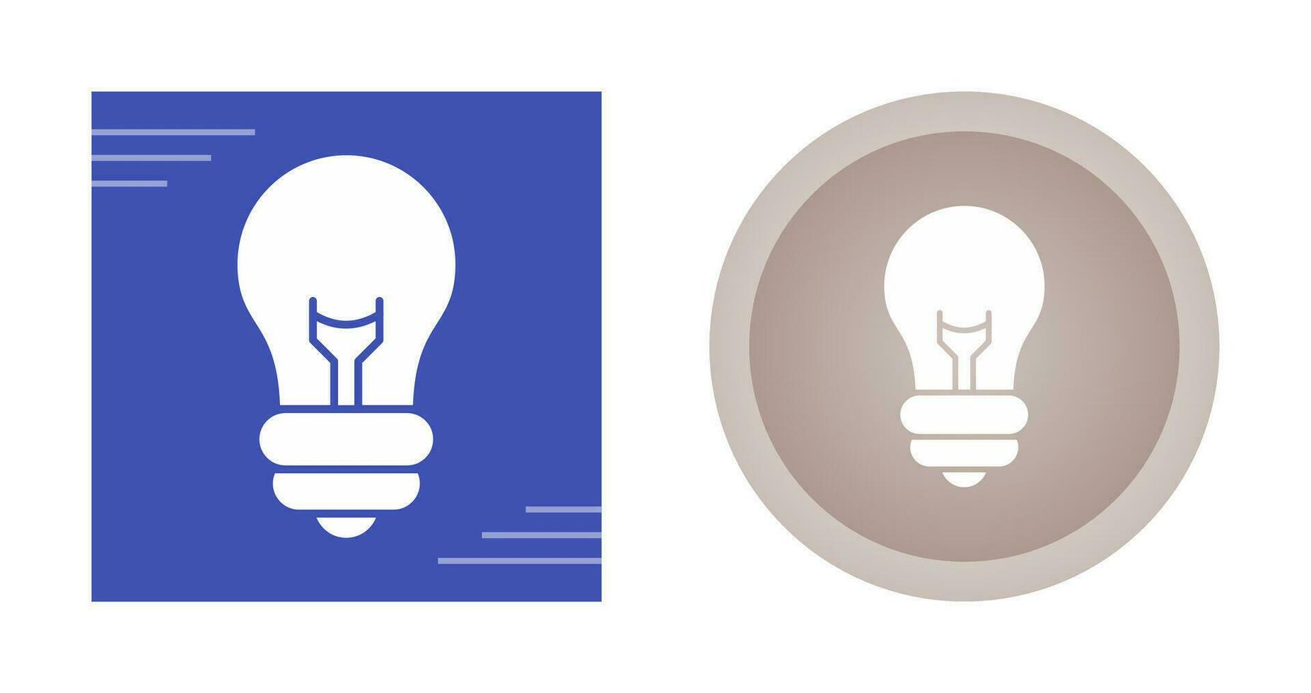 gloeilamp vector pictogram