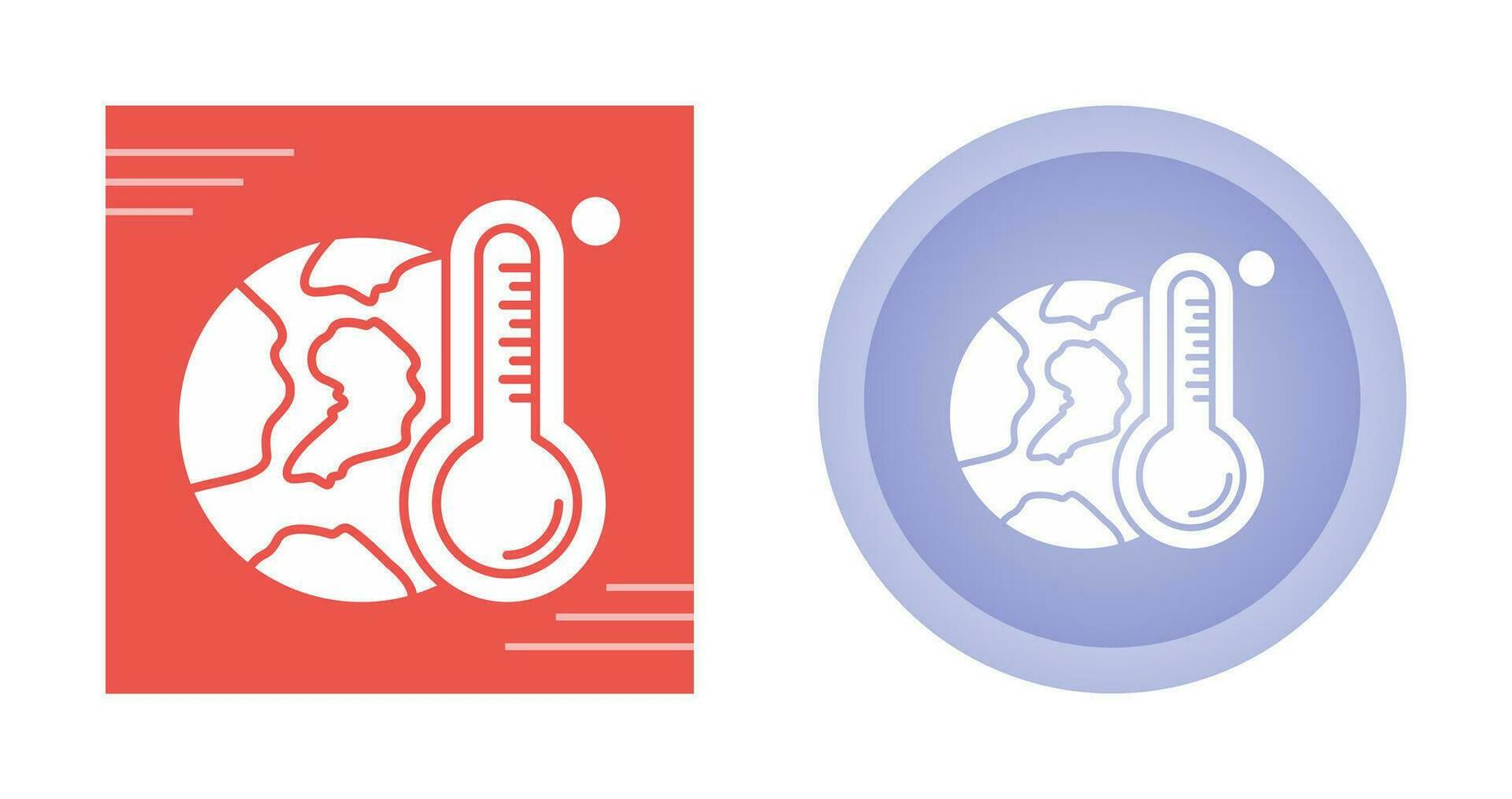 globaal opwarming vector icoon