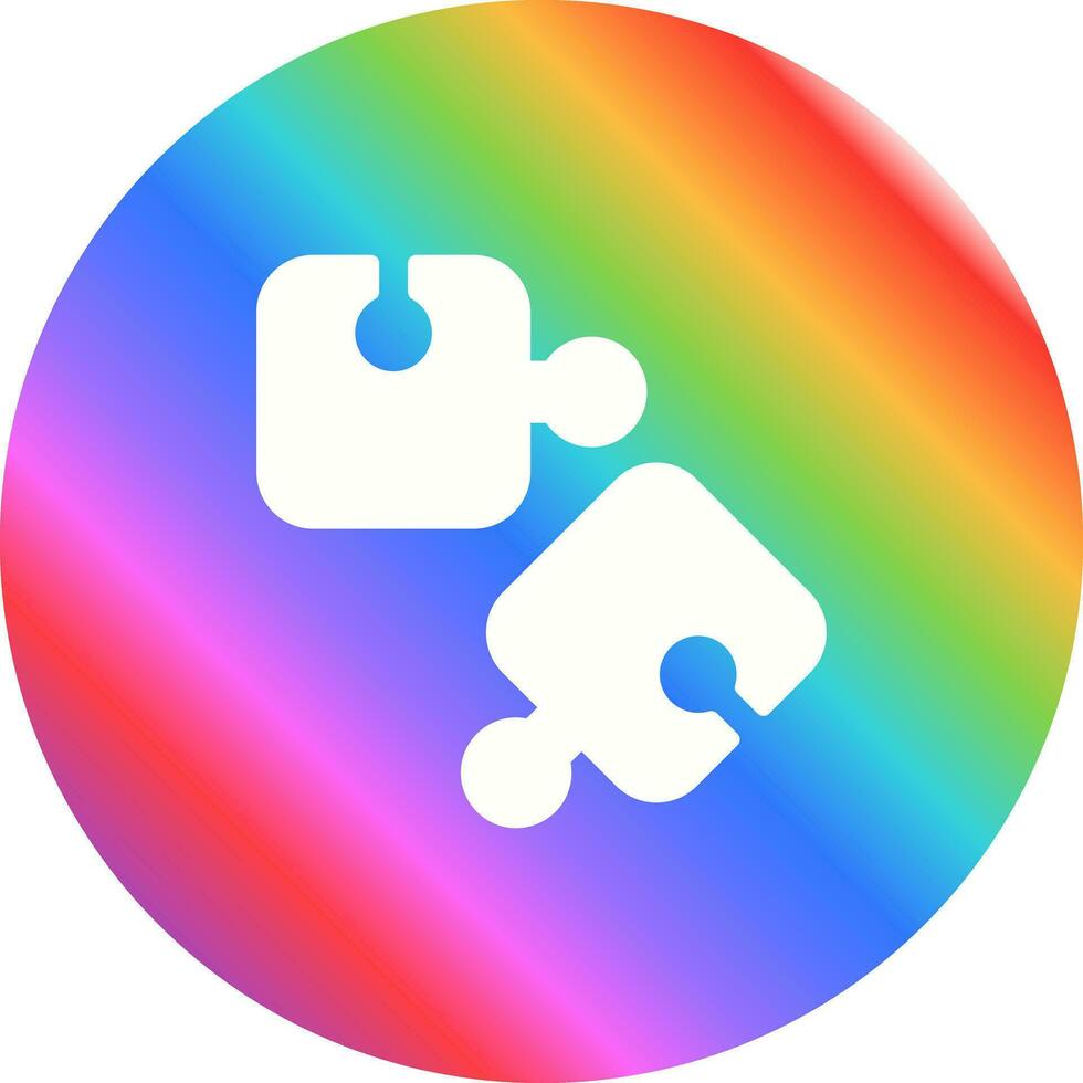 puzzel stuk vector icoon