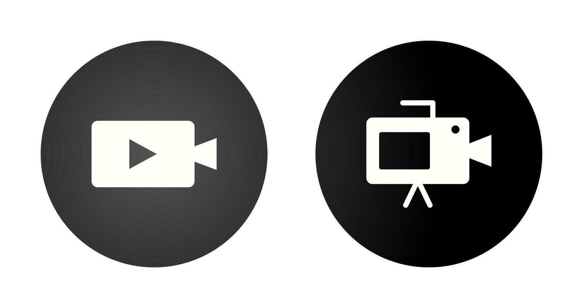 videocamera vector pictogram