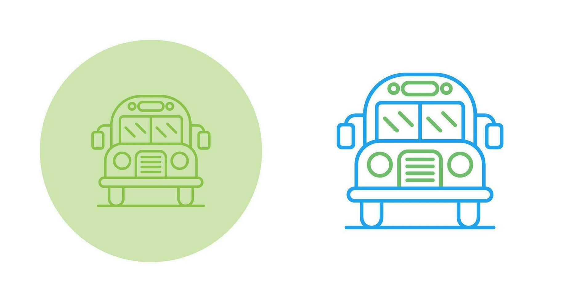 schoolbus vector pictogram