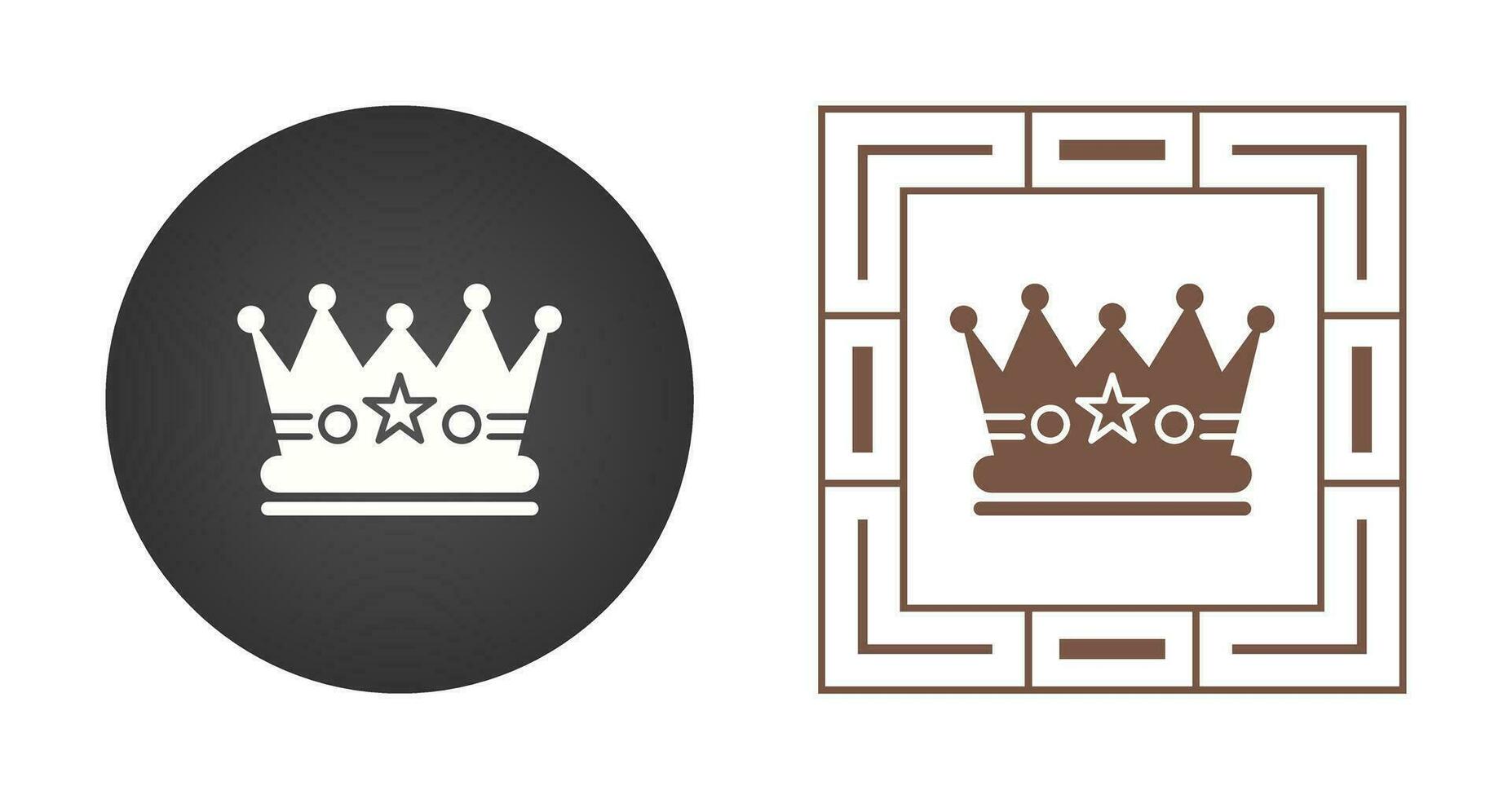 kroon vector pictogram