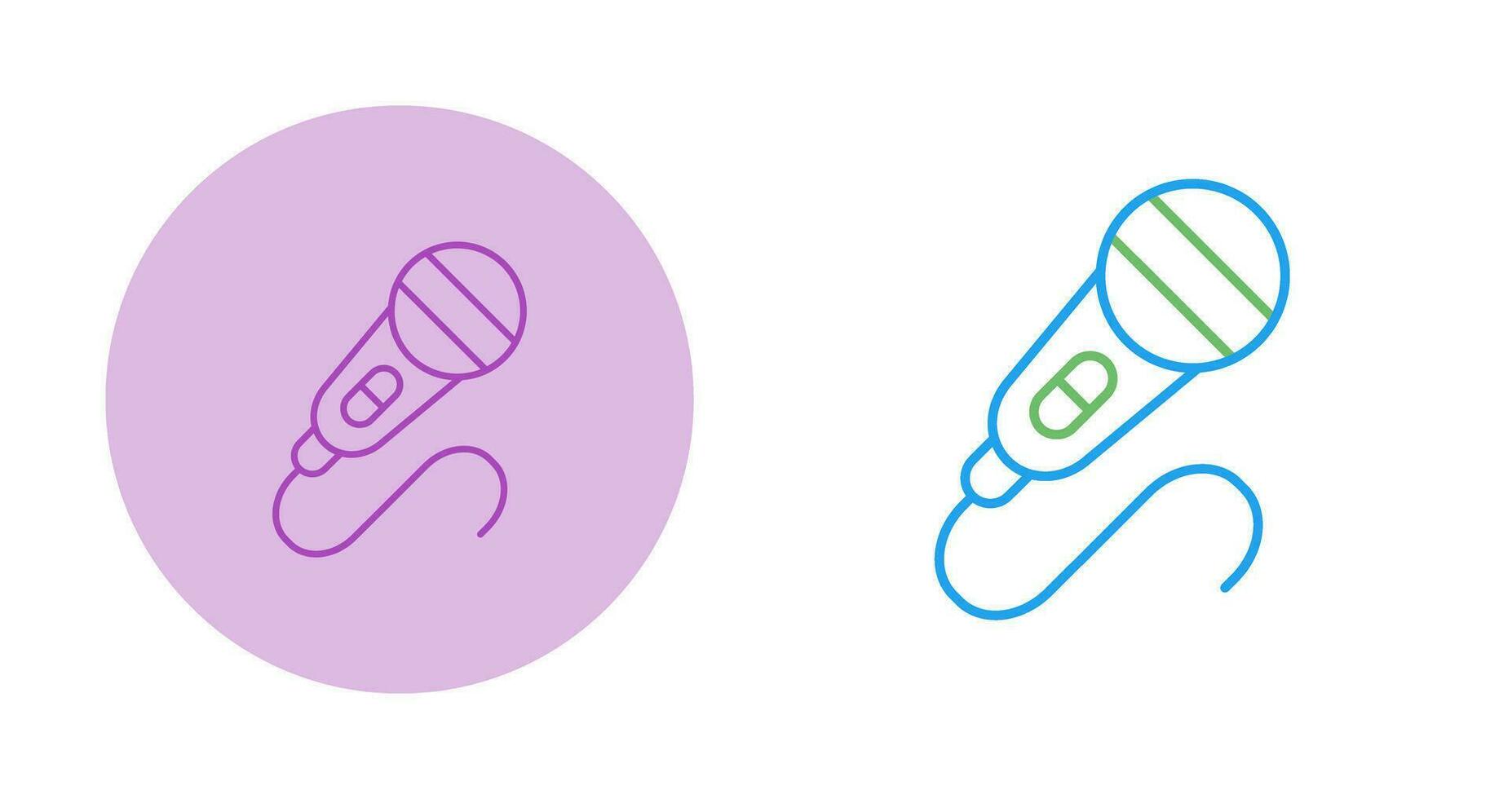 microfoon vector pictogram