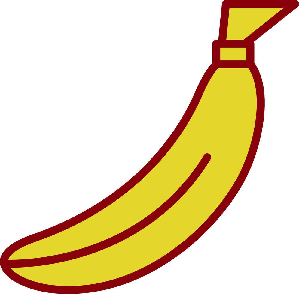 banaan vector icoon ontwerp