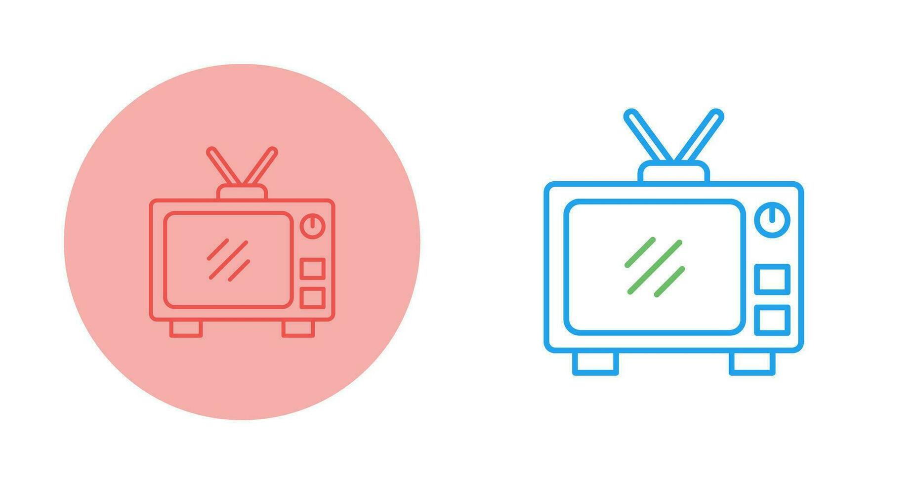 televisie vector pictogram