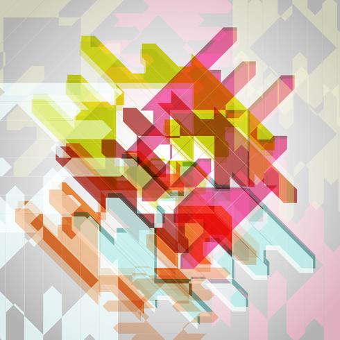 Abstracte kleurrijke eps10 vector achtergrond