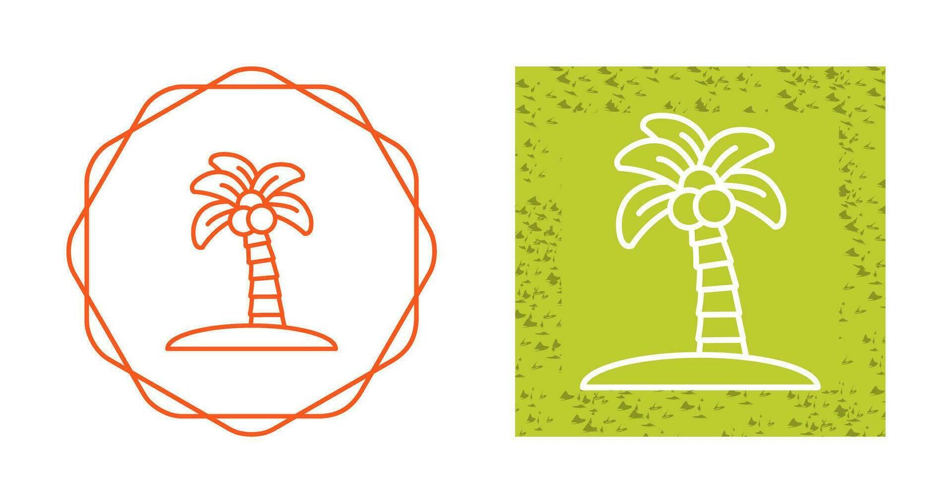 palm boom vector icoon