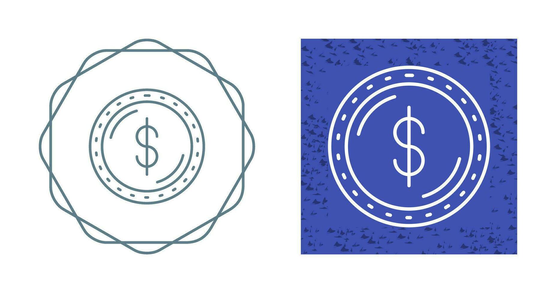 dollar valuta vector icoon