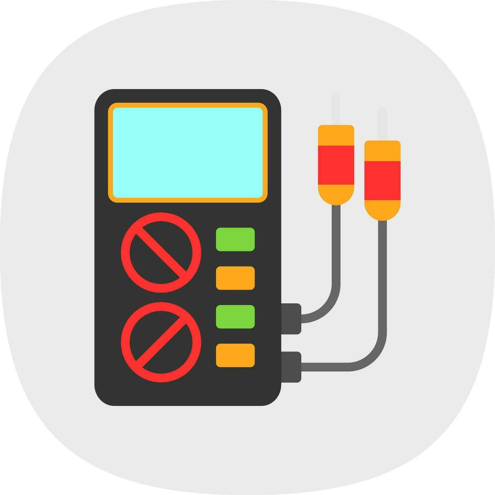 voltmeter vector icoon ontwerp