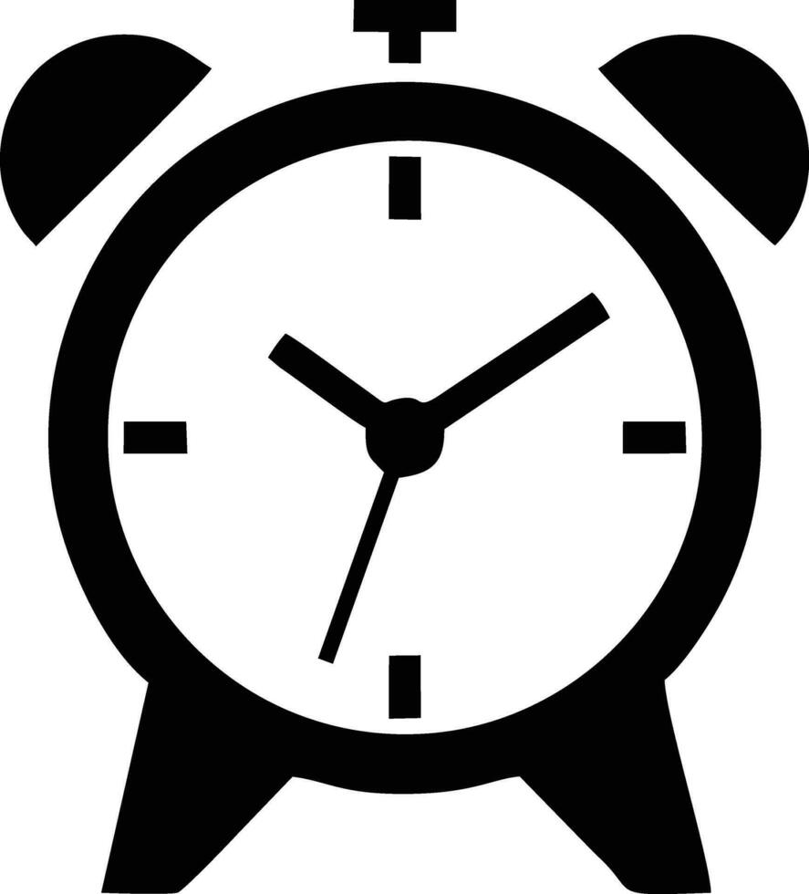 klok icoon symbool ontwerp afbeelding. illustratie van de alarm kijk maar tijd geïsoleerd vector afbeelding. eps 10