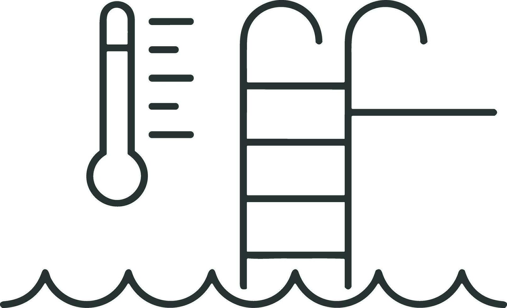 thermometer geneeskunde icoon symbool beeld vector. illustratie van de temperatuur verkoudheid en heet meten gereedschap ontwerp afbeelding.eps 10 vector