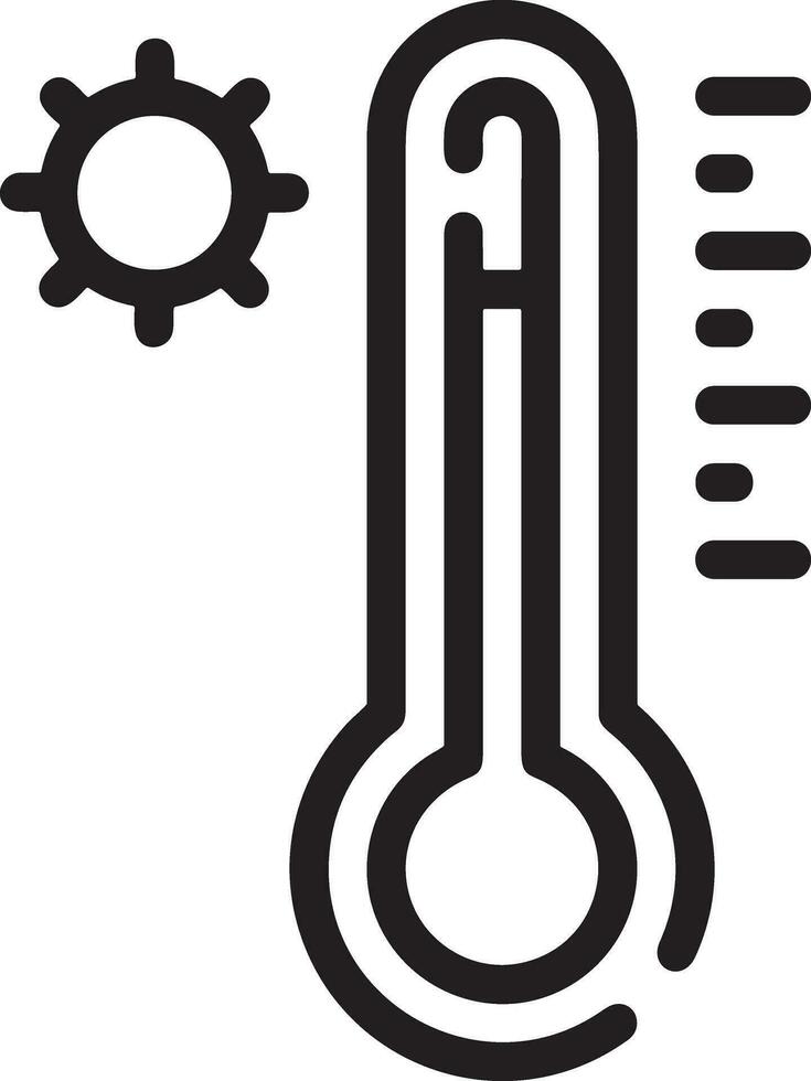 thermometer geneeskunde icoon symbool beeld vector. illustratie van de temperatuur verkoudheid en heet meten gereedschap ontwerp afbeelding.eps 10 vector