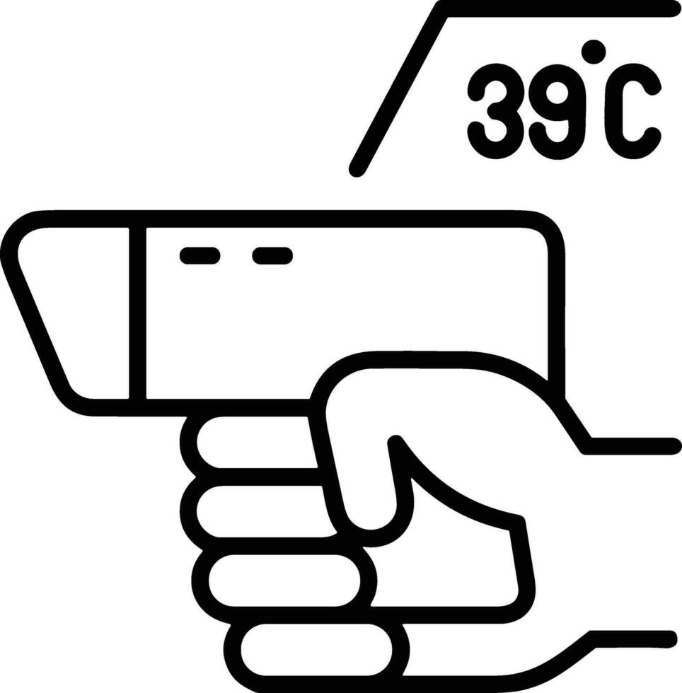 thermometer geneeskunde icoon symbool beeld vector. illustratie van de temperatuur verkoudheid en heet meten gereedschap ontwerp afbeelding.eps 10 vector