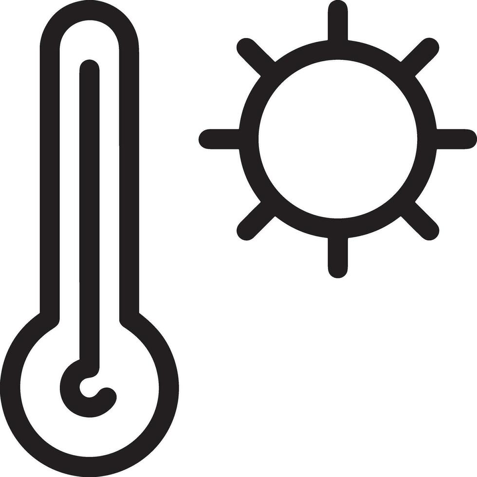 thermometer geneeskunde icoon symbool beeld vector. illustratie van de temperatuur verkoudheid en heet meten gereedschap ontwerp afbeelding.eps 10 vector