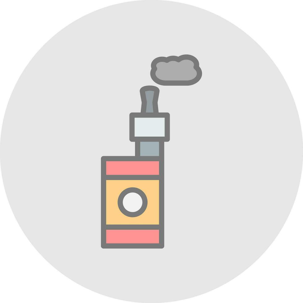 vaper vector icoon ontwerp