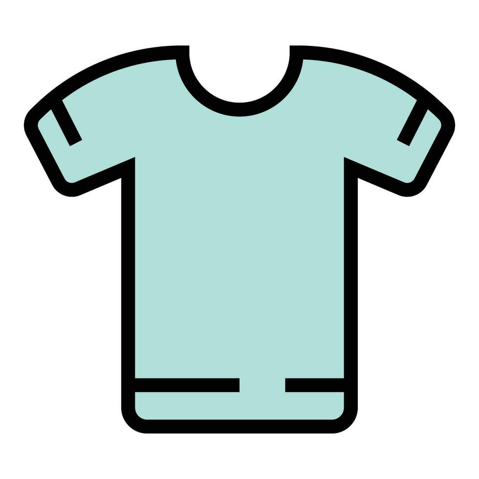 sport t-shirt icoon vector vlak