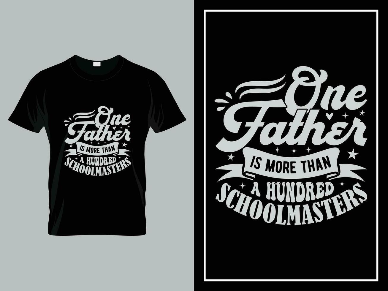 vader typografie t overhemd ontwerp, vader dag t-shirt ontwerp vector