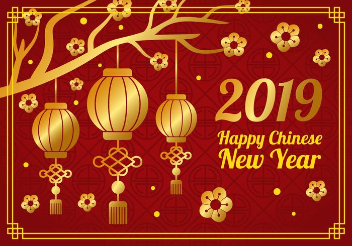 Chinees Nieuwjaar illustratie vector