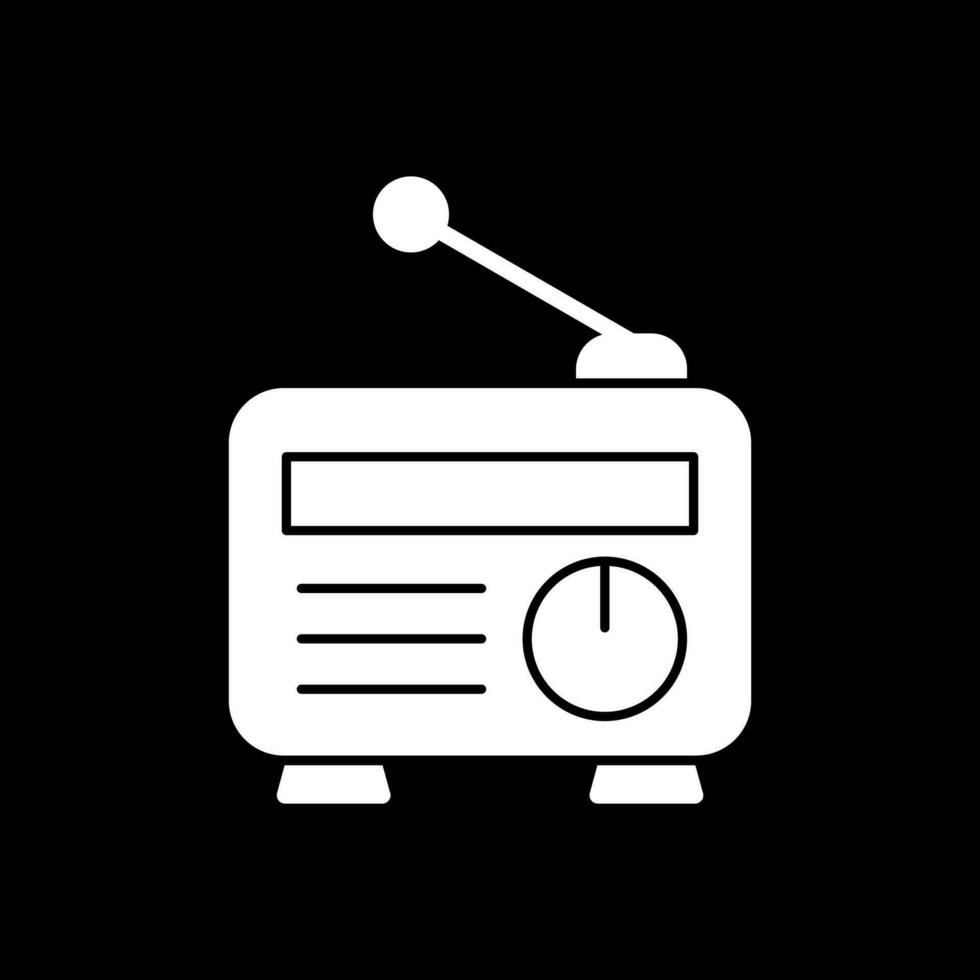 radio vector icoon ontwerp