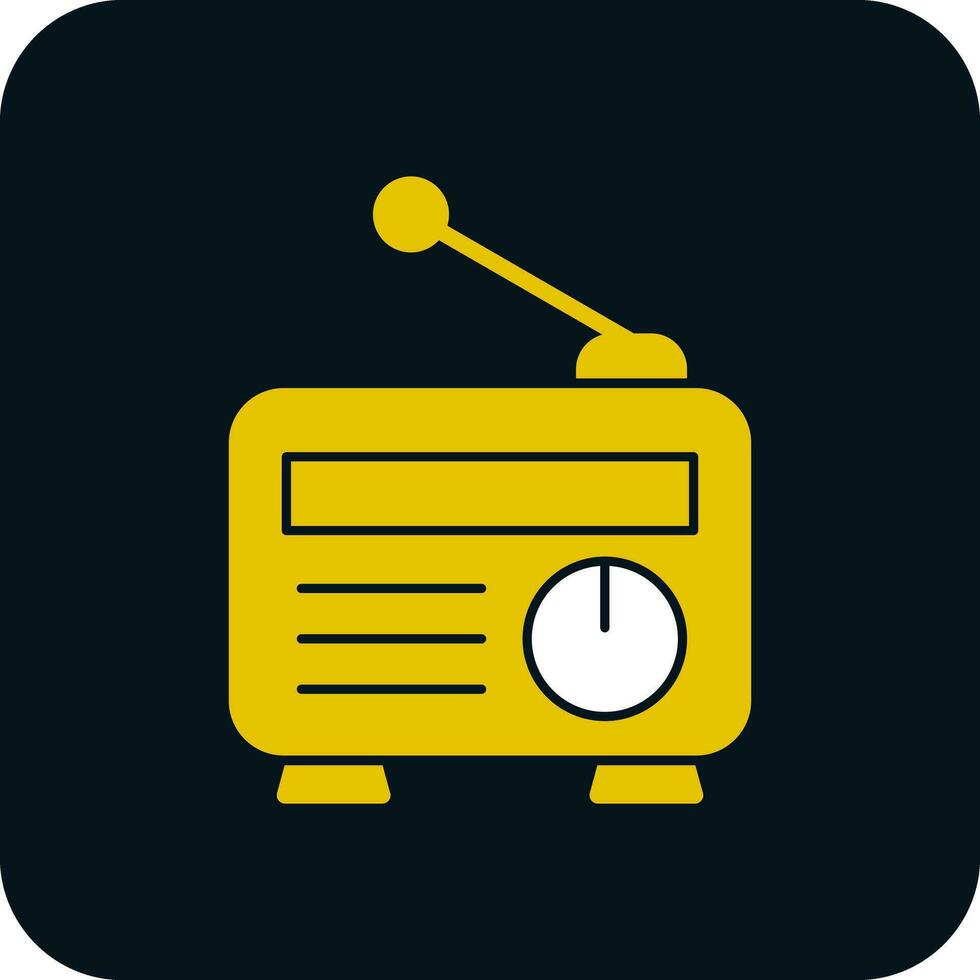 radio vector icoon ontwerp