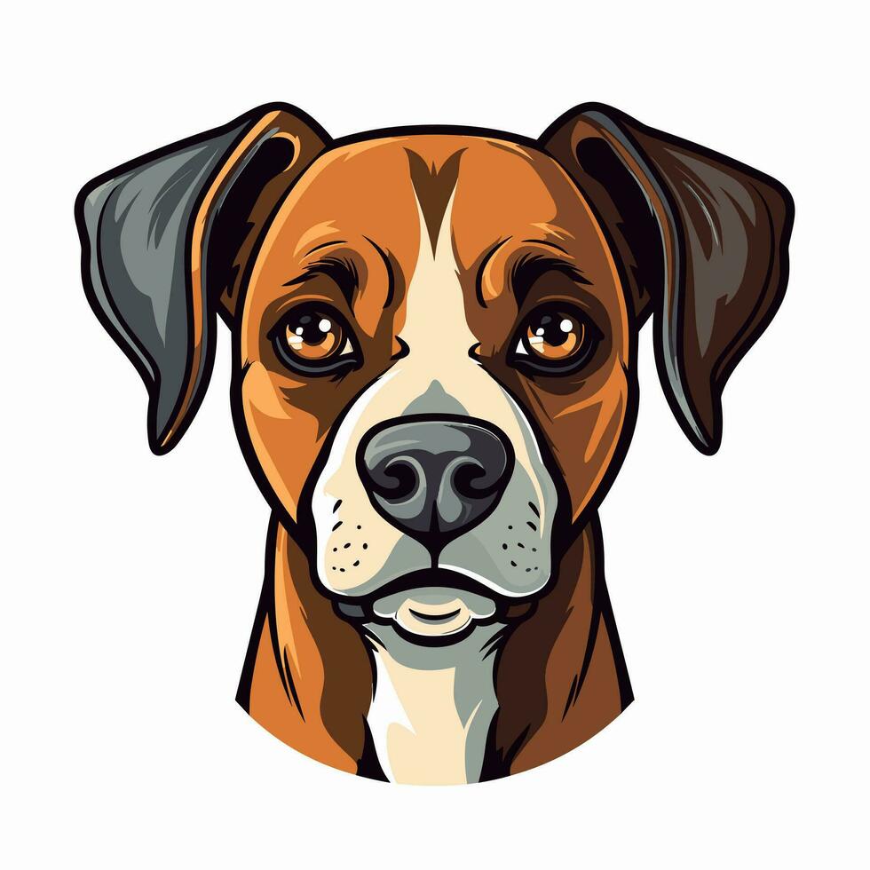 hond vector schattig hond tekenfilm symbool