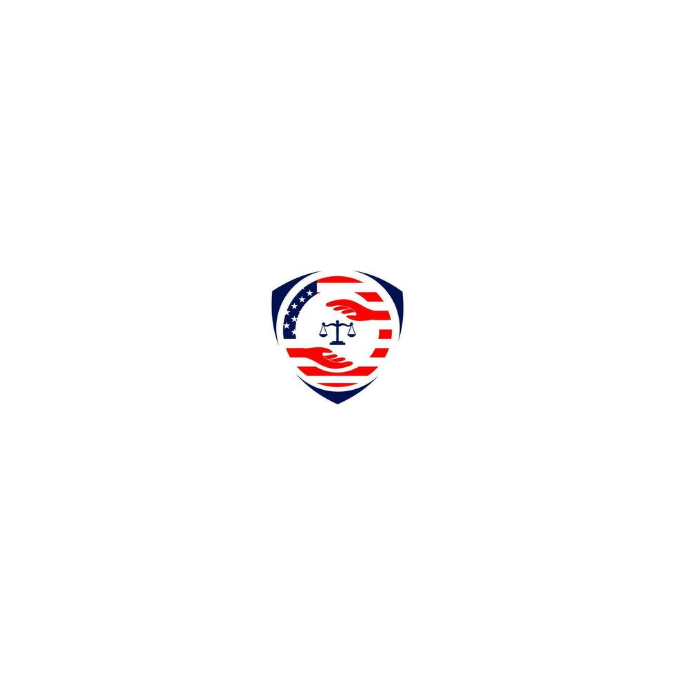 balans schild wet firma logo ontwerp vector