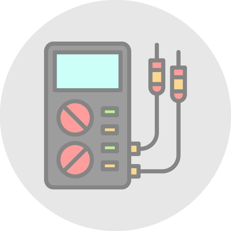 voltmeter vector icoon ontwerp