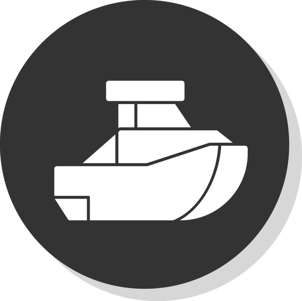 speelgoed- boot vector icoon ontwerp