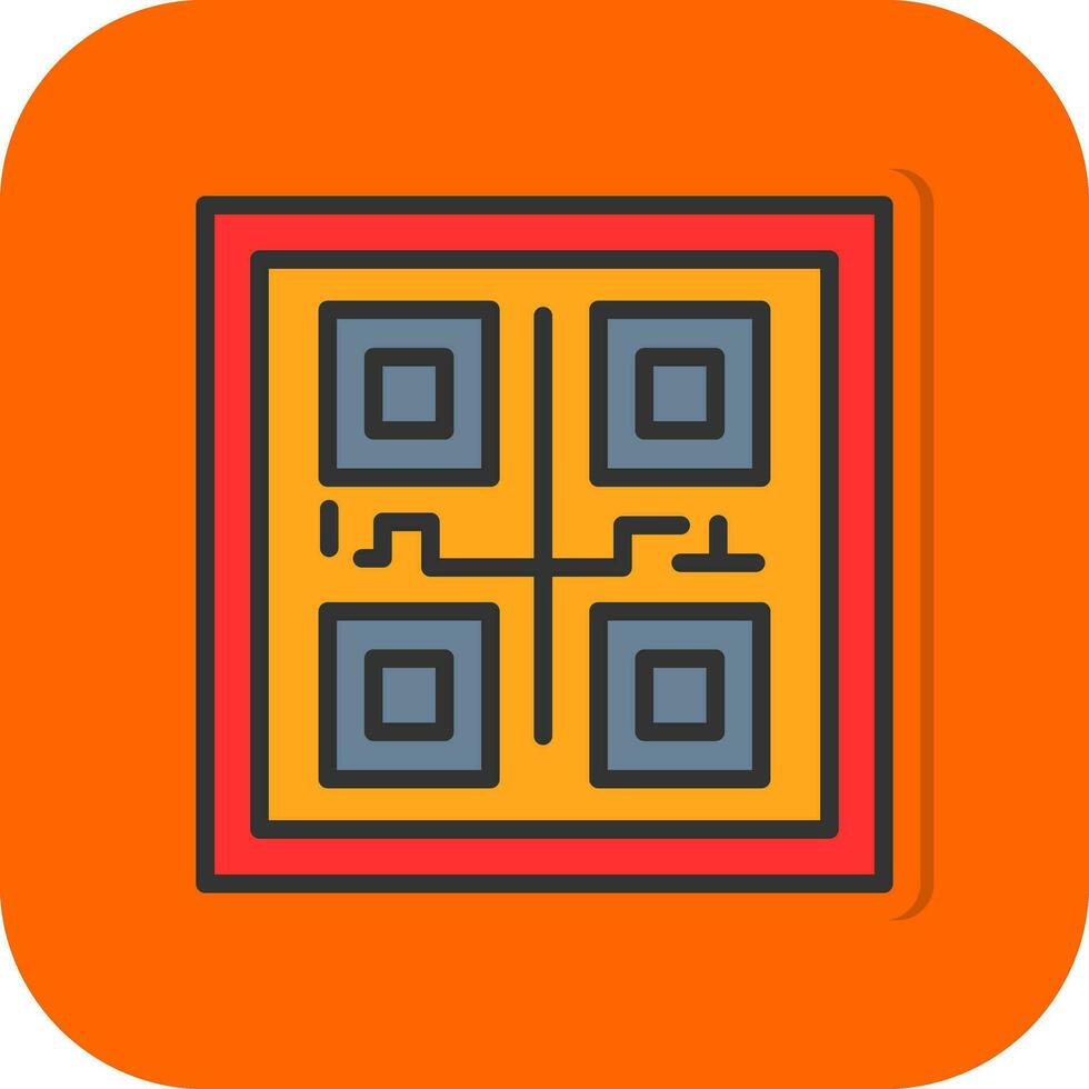 qr code vector icoon ontwerp