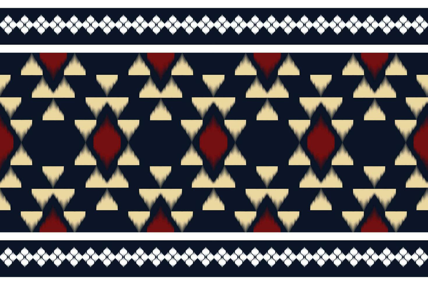 naadloos patroon.etnisch oosters patroon traditioneel Aan blauw achtergrond.aztec stijl abstract vector illustratie.