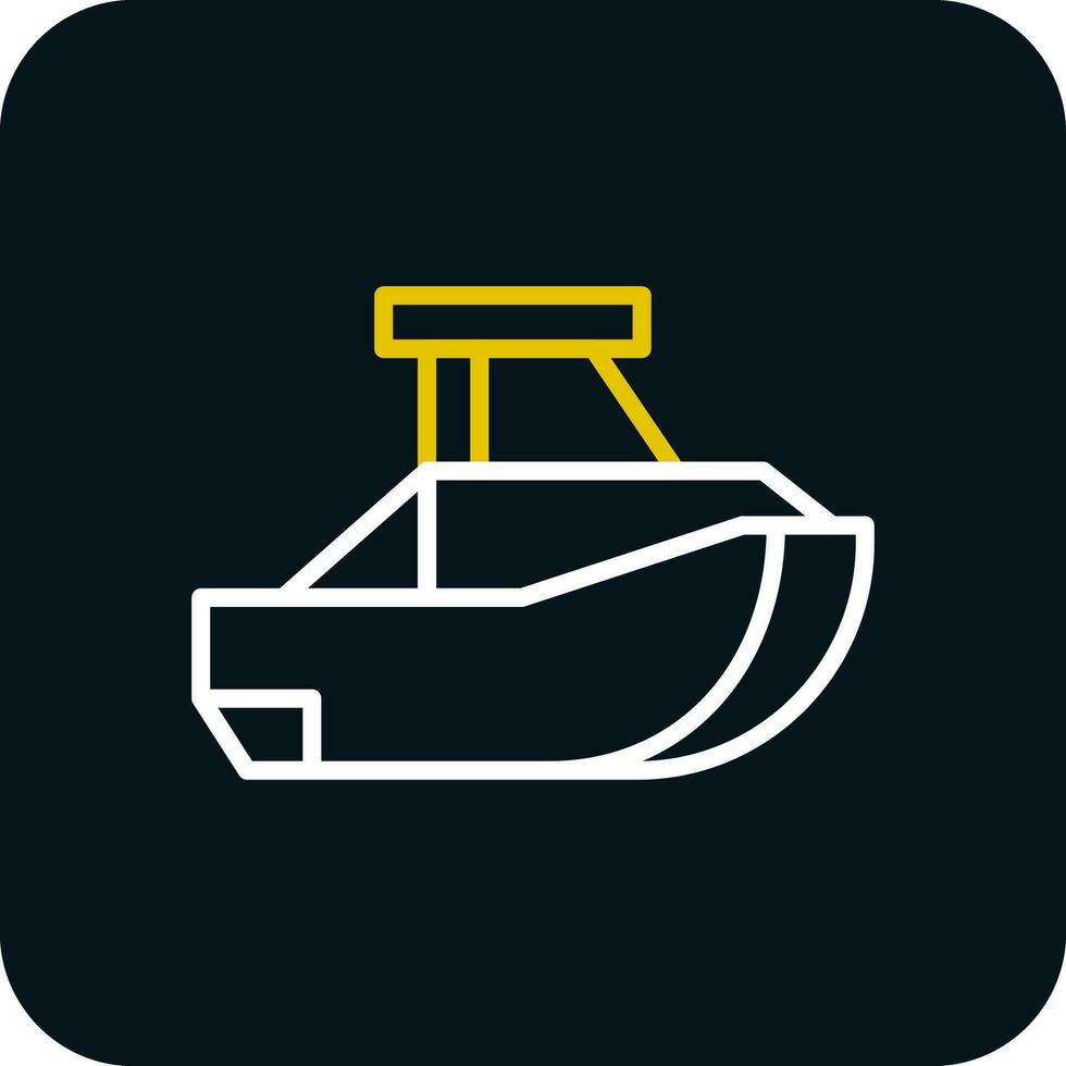 speelgoed- boot vector icoon ontwerp