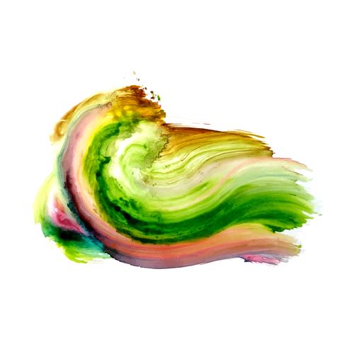Abstracte kleurrijke aquarel vlek elegante achtergrond vector