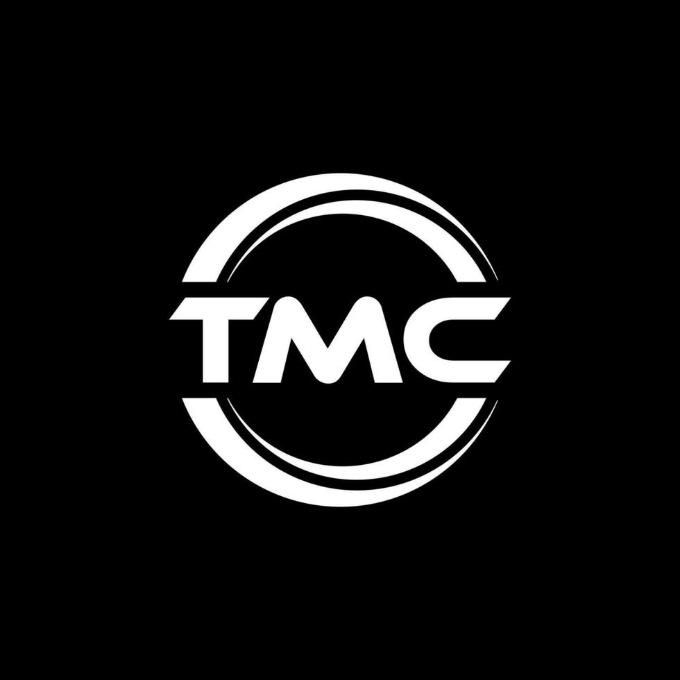tmc logo ontwerp, inspiratie voor een uniek identiteit. modern elegantie en creatief ontwerp. watermerk uw succes met de opvallend deze logo. vector