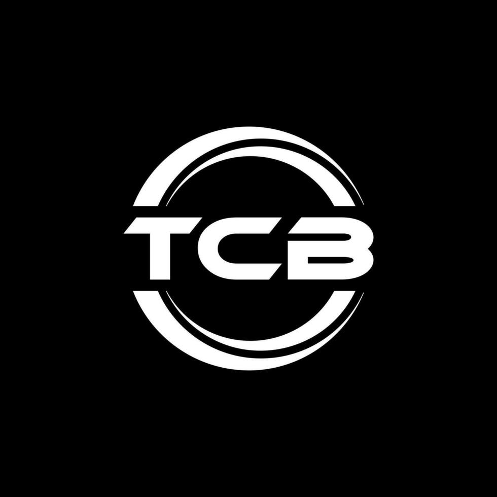 tcb logo ontwerp, inspiratie voor een uniek identiteit. modern elegantie en creatief ontwerp. watermerk uw succes met de opvallend deze logo. vector