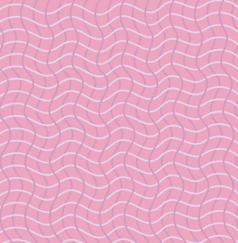 golven roze patroon vector