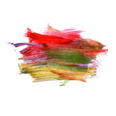 Abstracte kleurrijke aquarel achtergrond vector