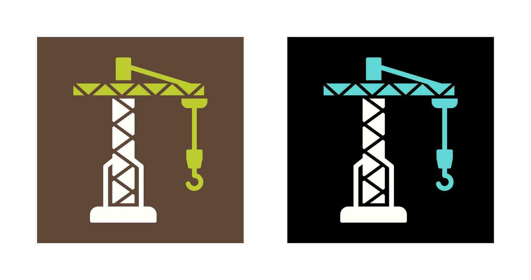 kraan vector pictogram