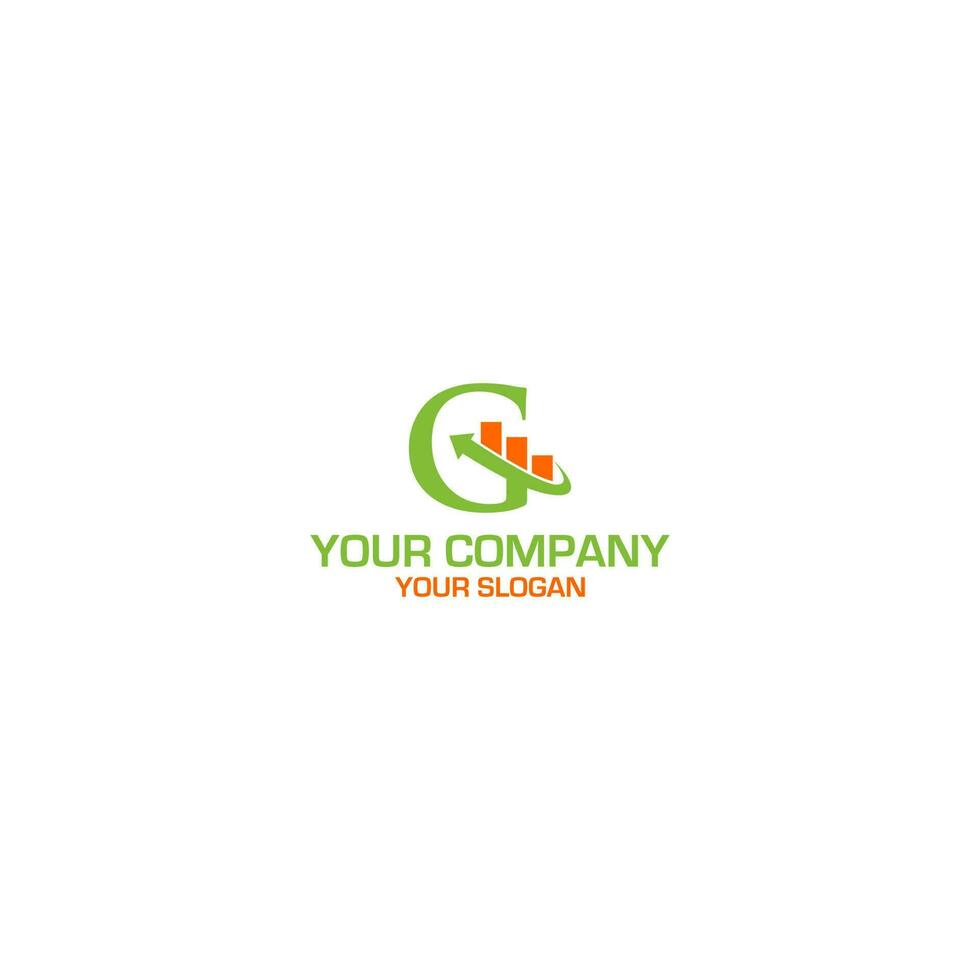 g accounting logo ontwerp vector