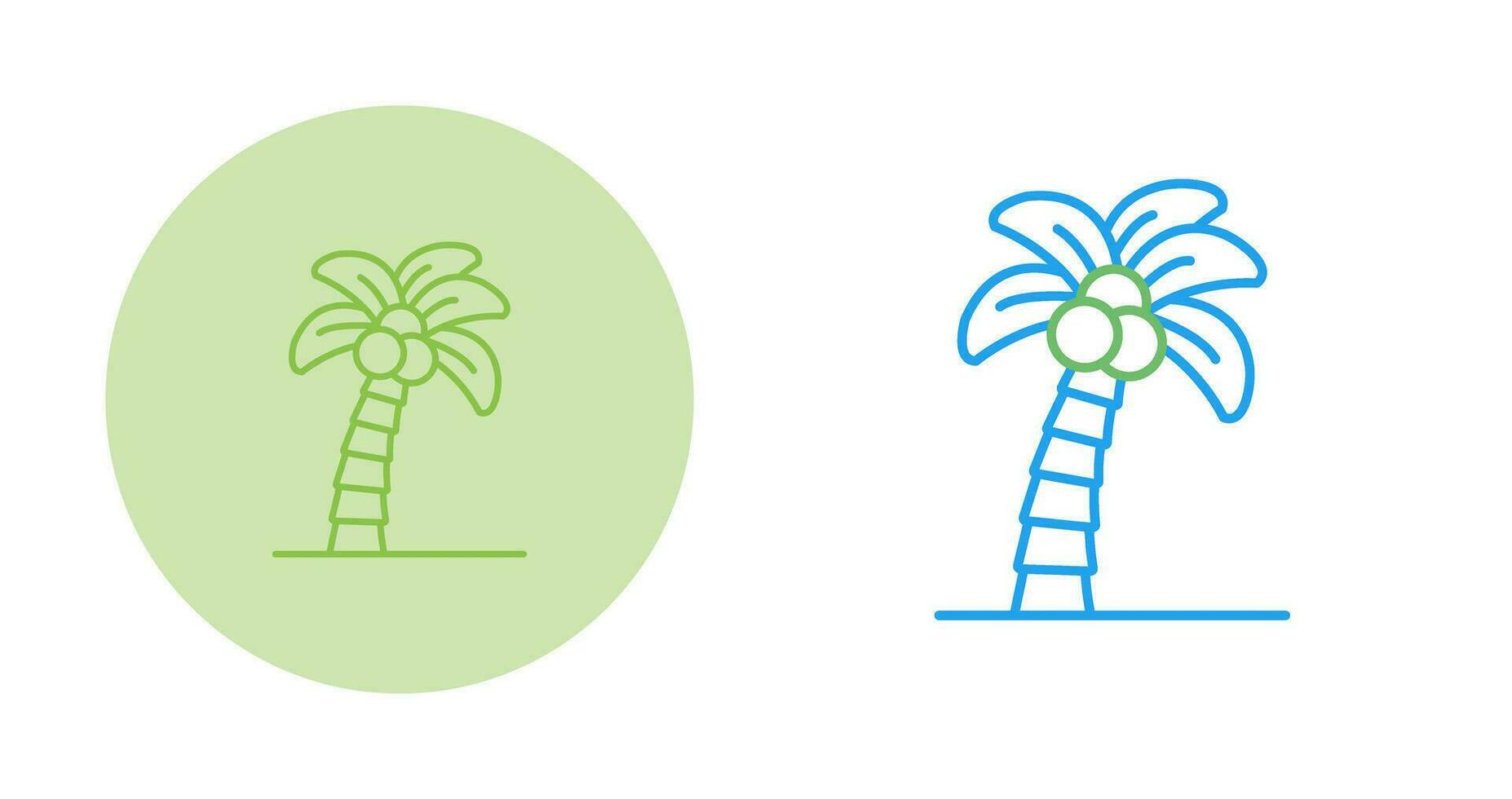 palm boom vector icoon