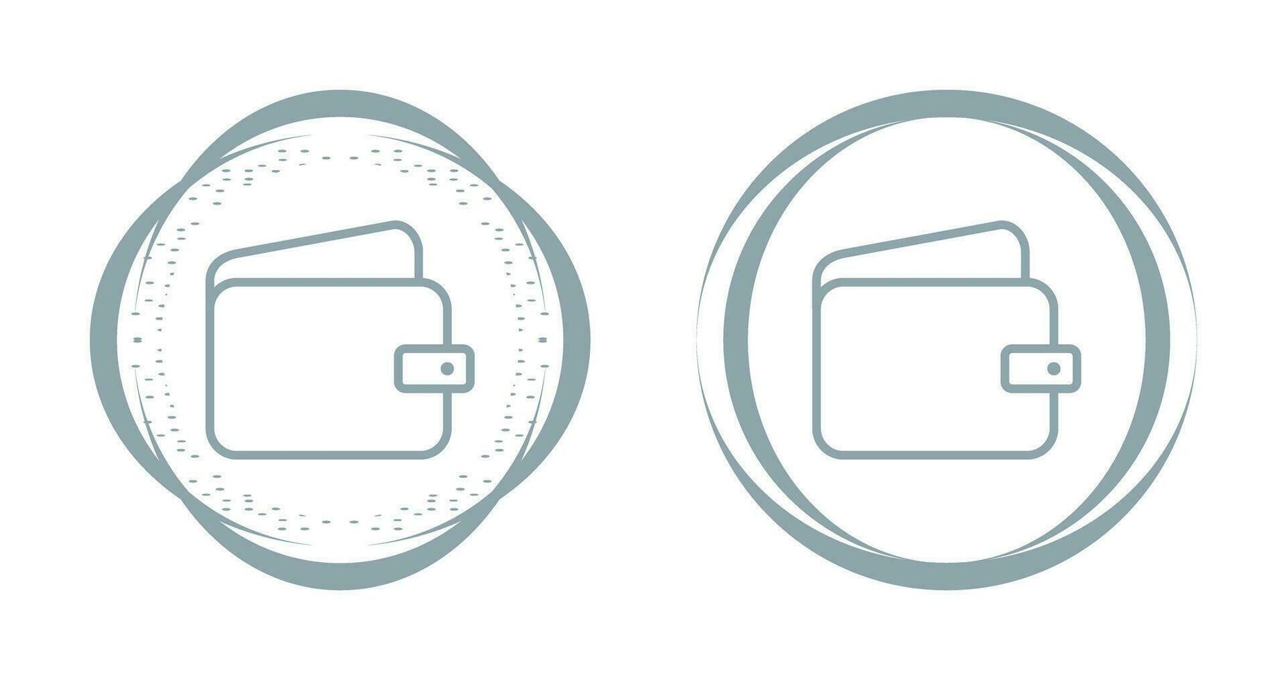 portemonnee vector pictogram