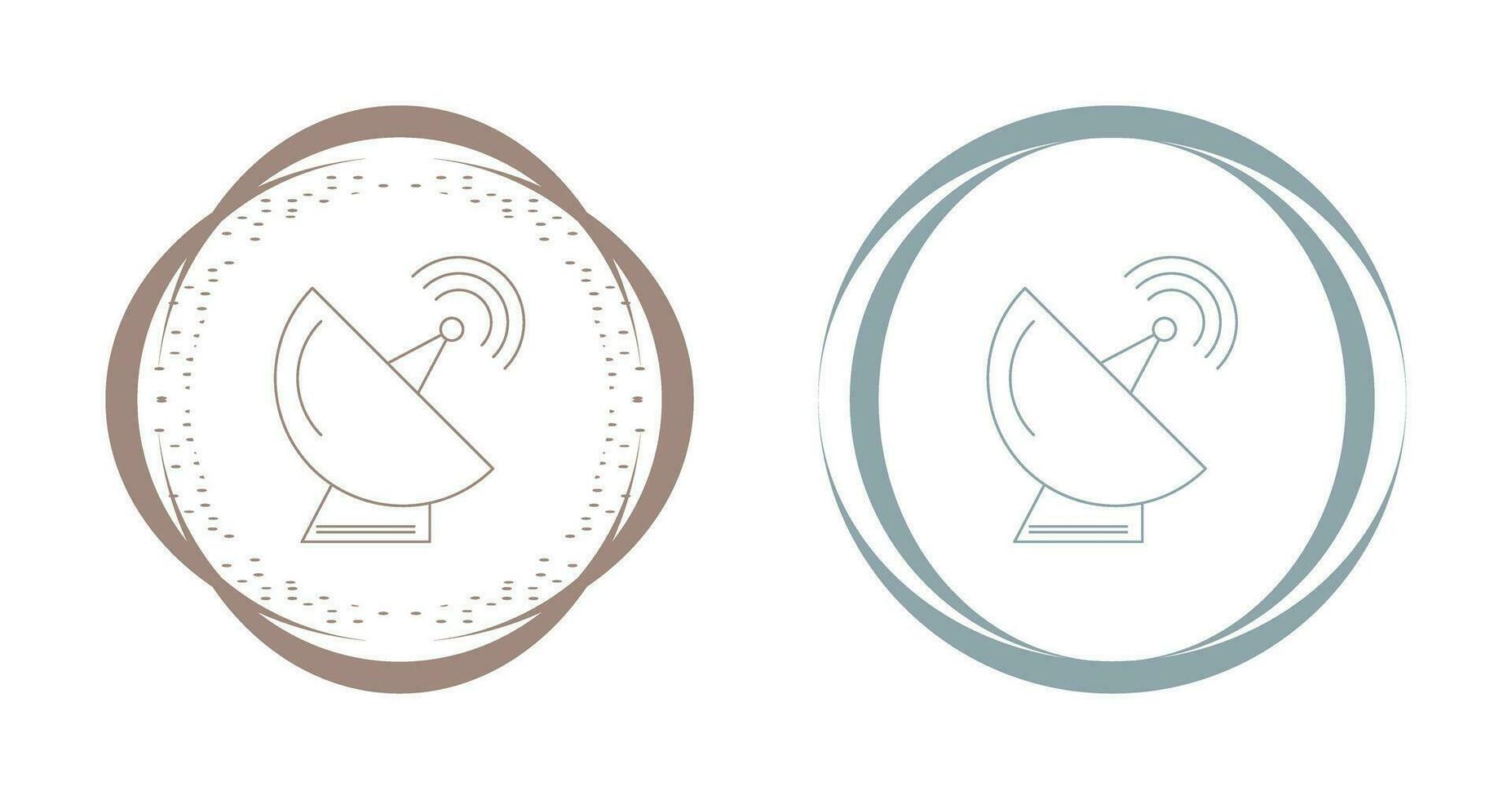 schotelantenne vector icon