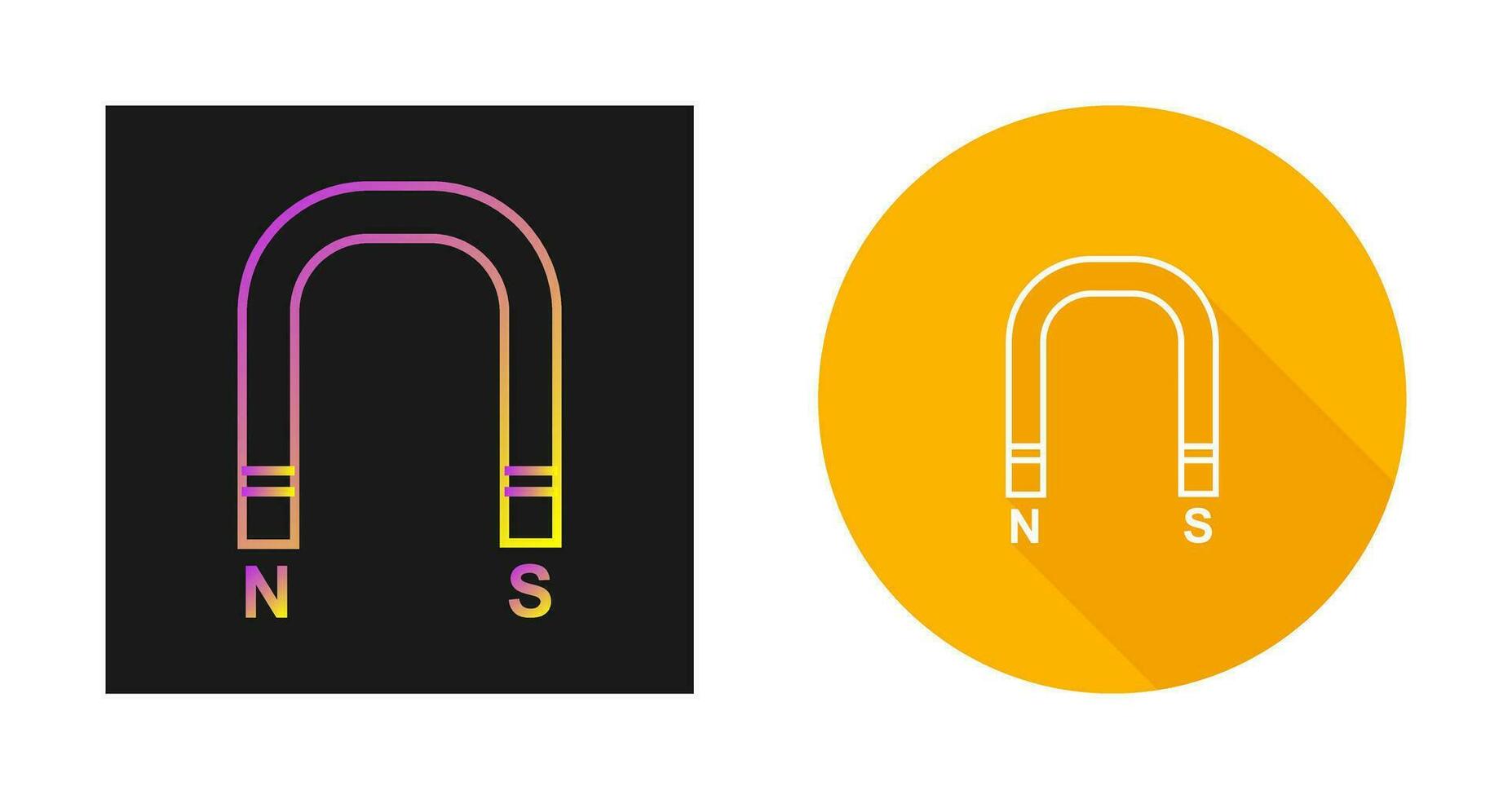 magneet vector pictogram