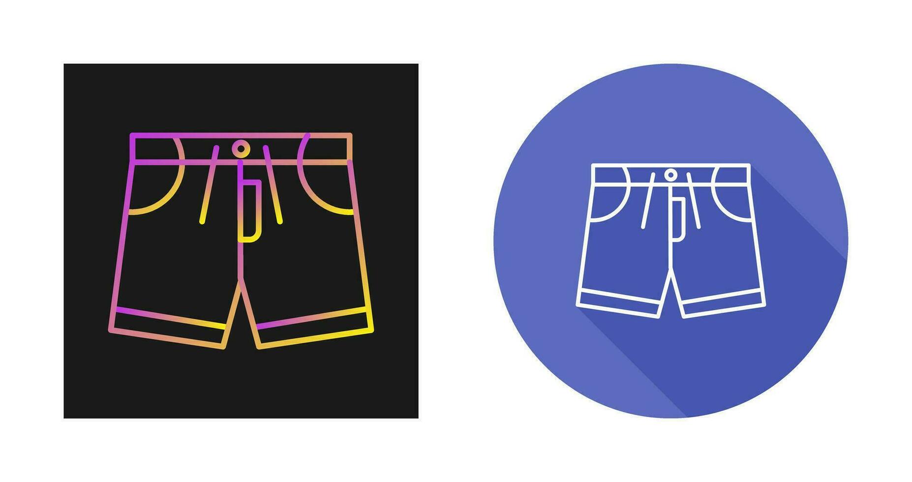 korte broek vector pictogram