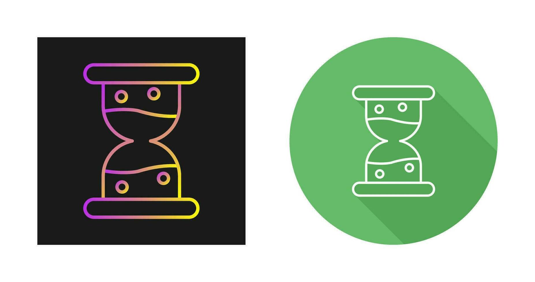 zandloper vector pictogram