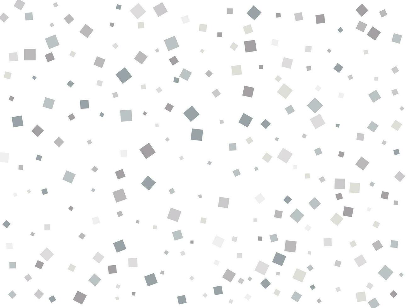 zilver plein confetti. vector illustratie.