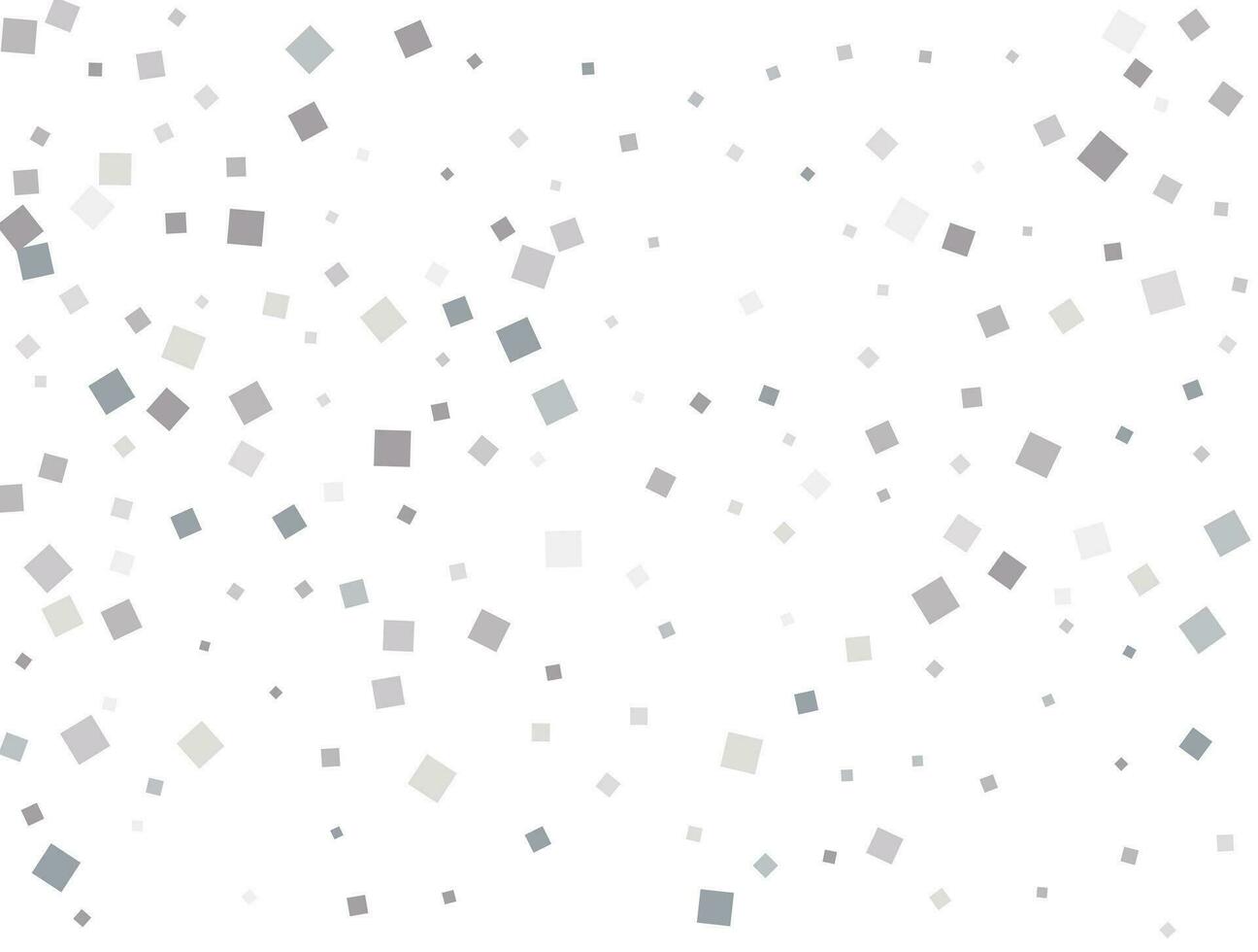 magie zilver plein confetti. vector illustratie