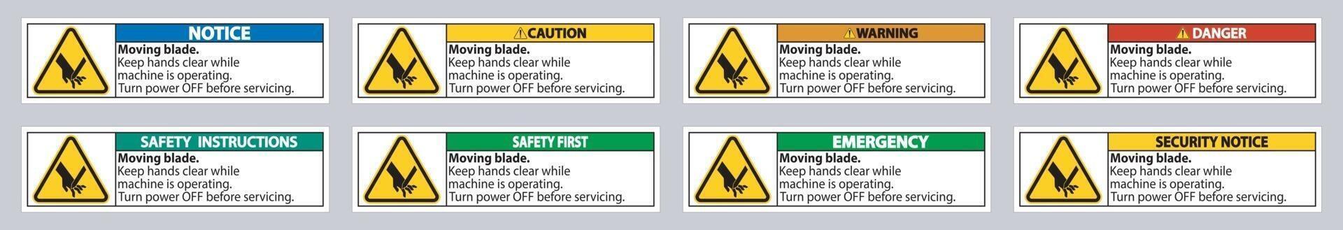 bewegend mes symbool teken isoleren op witte achtergrond vector