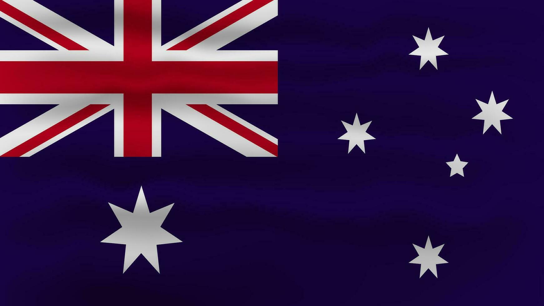 Australisch vlag zwaaien. vector achtergrond voor banier ontwerp. vector illustratie.