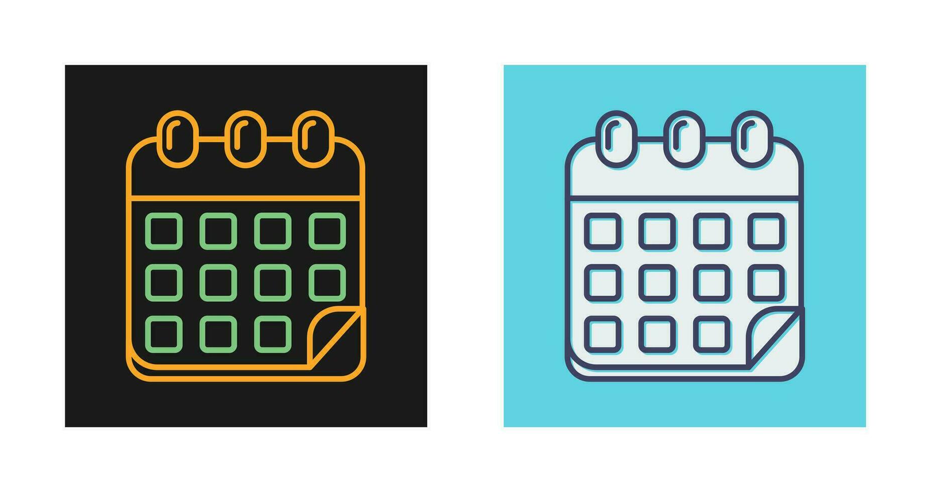 kalender vector pictogram